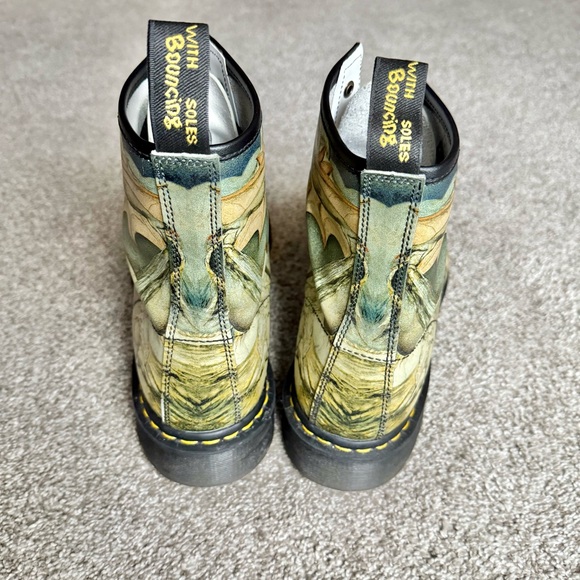Dr. Martens X Tate William Blake 1460 Pascal Leather Boots - Picture 5 of 8